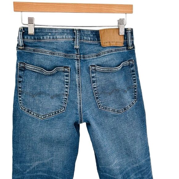 American Eagle slim straight air flex stretch jeans size 28x30 - Picture 4 of 7
